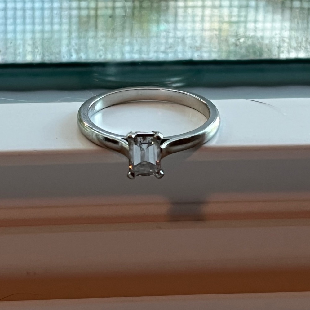 Tiffany Solitaire Engagement Ring *MAKE AN OFFER!*